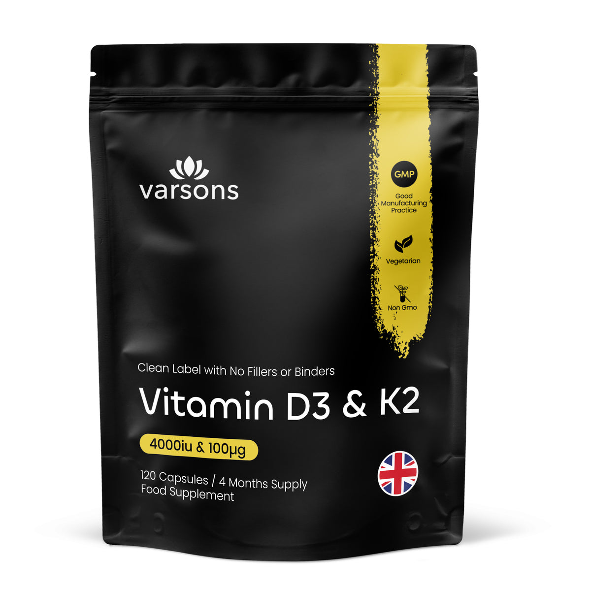 Vitamin D3 4000iu & K2 100mcg
