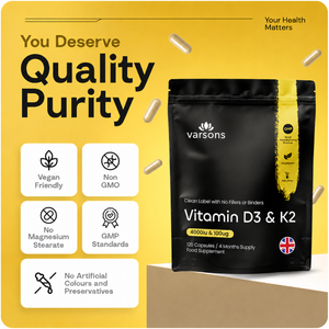 Vitamin D3 4000iu & K2 100mcg
