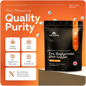 Zinc Bisglycinate 25mg with Copper