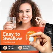 Zinc Bisglycinate 25mg with Copper, 6 Months Supply - Fully Chelated & Magnesium Stearate-Free