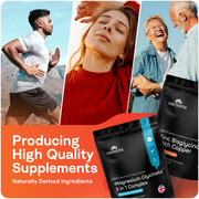 Zinc Bisglycinate 25mg with Copper, 6 Months Supply - Fully Chelated & Magnesium Stearate-Free