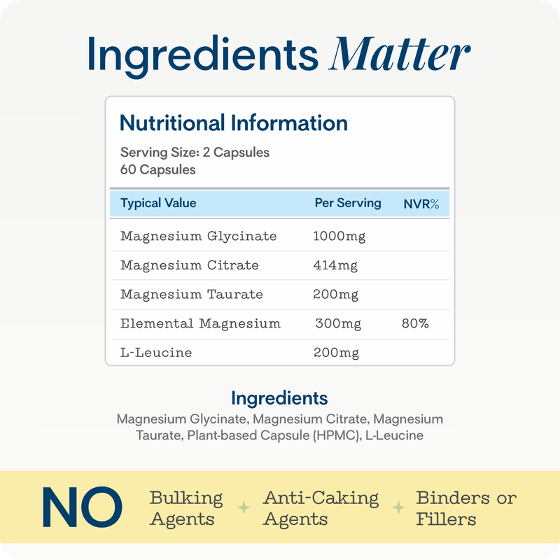 Magnesium Glycinate 3-in-1